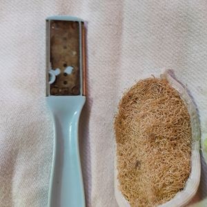 Used Foot And Body Scrub