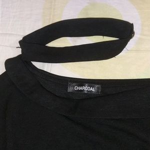 Black Top With Neck Band