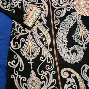 Black Pakistani Style Kurti