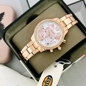 FOSSIL STELLA CHRONOGRAPH FOR HER@SALE