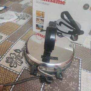 Sunflame RM1 900-Watt Roti Maker (Silver/Black)