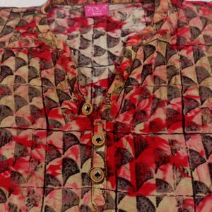 Printed Short Kurti