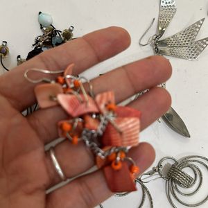 All 7 Earrings In Good Condition