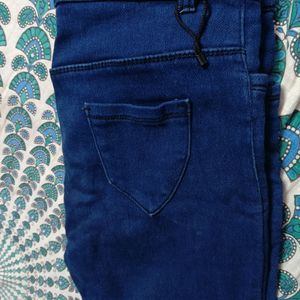 New Highwaist Single Button Jeans