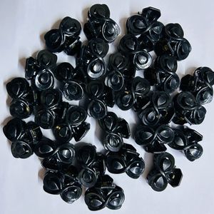 Kids Small Hair Clutcher 25 Pcs Black