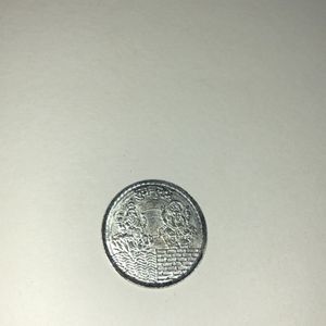 Silver Plated GOD LAKSHMI & Ganesh Ji Coin