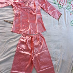 Pink Night Suit .