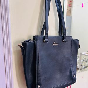 Lavie Navy Blue HandBag For Women