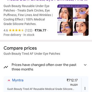 Gush Beauty Eye Patches 💜