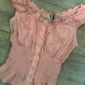 Cottage Core Fairy Top Offshoulder