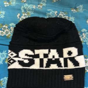 Stylish Men’s Winter Cap - Star