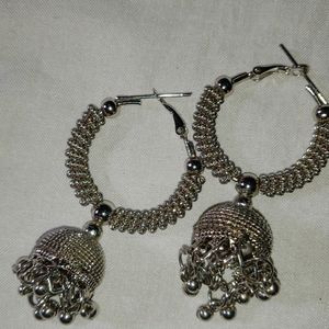 Stylish Silver Jumka For Women's !