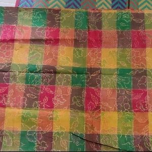 Multicolor Cotton Saree