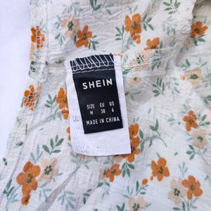 Shein Floral Back Tie Top (NEW WITHOUT TAG)