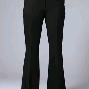 BLACK BOOTCUT PANTS