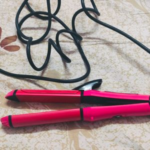 Pink Hair Straightener