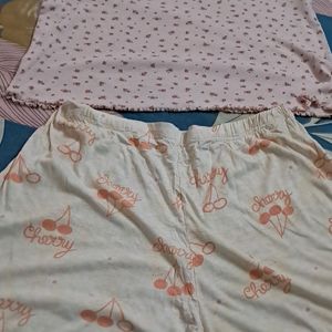 Combo Of Three Cotton  Imported Fabric Top N Short