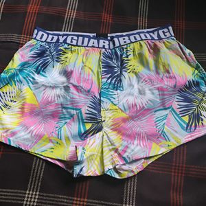 Tropical Print Men's Boxer Shorts