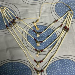 sherwani Necklace/Moti Mala for Men