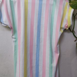 Pastel Multicolour Top For Girls