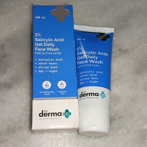 The derma co 1% salicylic acid gel facewash