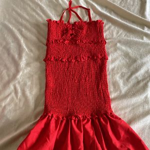 Spanish Red Dress