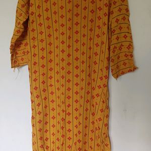 Yellow Kurti