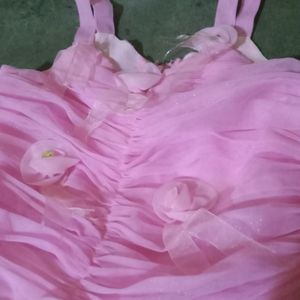 New Pink Gown For Festive