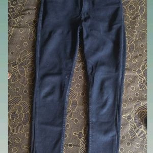 Dark Charcoal Jeans .(High Waisted  )