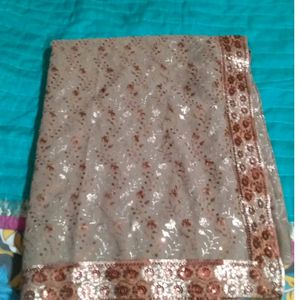 Full Embroidery Work Saree