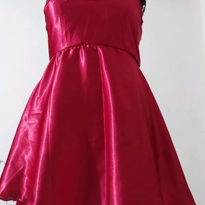 Short Party Red Dress For Women