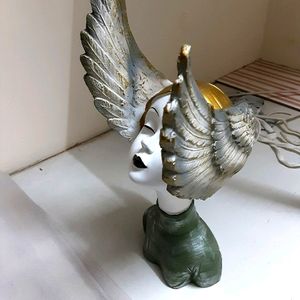 Big Angel Vintage Showpiece Sculpture