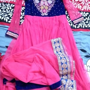 Georgette Anarkali gown  for women,girls