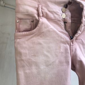 Women Peach Color Shorts