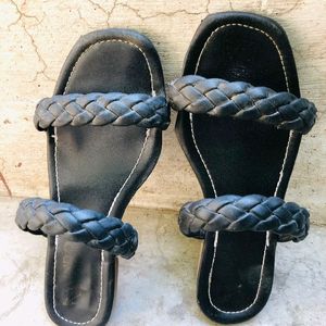 braid flip flop