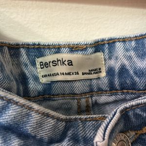 bershka straight jeans