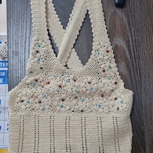 Beaded Crochet Bralette