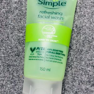 Simple Refreshing Facial Wash 150ml