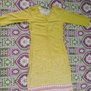 Yellow Kurti