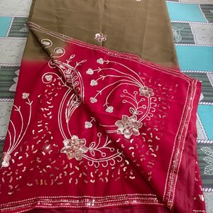 Georgette Saree