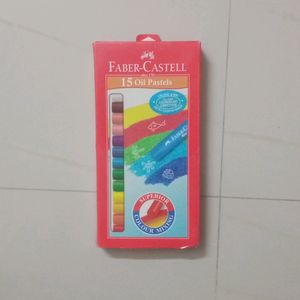 Faber Castell 15 Oil Pastels Crayons 🖍️