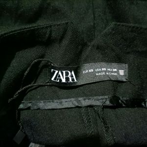 Zara High Waisted Pleated Pants