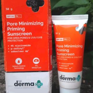 The Derma Co Pore Minimizing Sunscreen