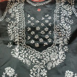 Pure Chikankari Work Kurta