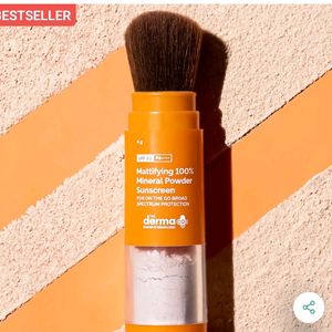 SPF50++++mattifying 100% mineral powder Sunscreen