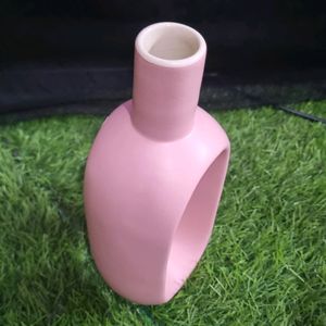 Pink Oval Vase.....