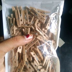 1' Wooden Clips