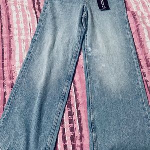 New H&M Wide Leg Jeans