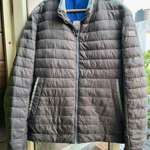 Bugatti Grey Puffer Jacket