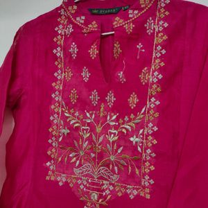 Rani Pink Kurta For Women